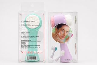 برس شستشوی صورت دوطرفه سیلیکونی