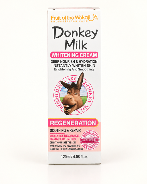 کرم سفیدکننده و روشن‌کننده شیر الاغ Donkey Milk