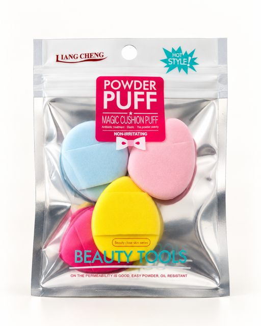 پد آرایشی ۴ عددی لیانگ چنگ مدل Magic Cushion Puff